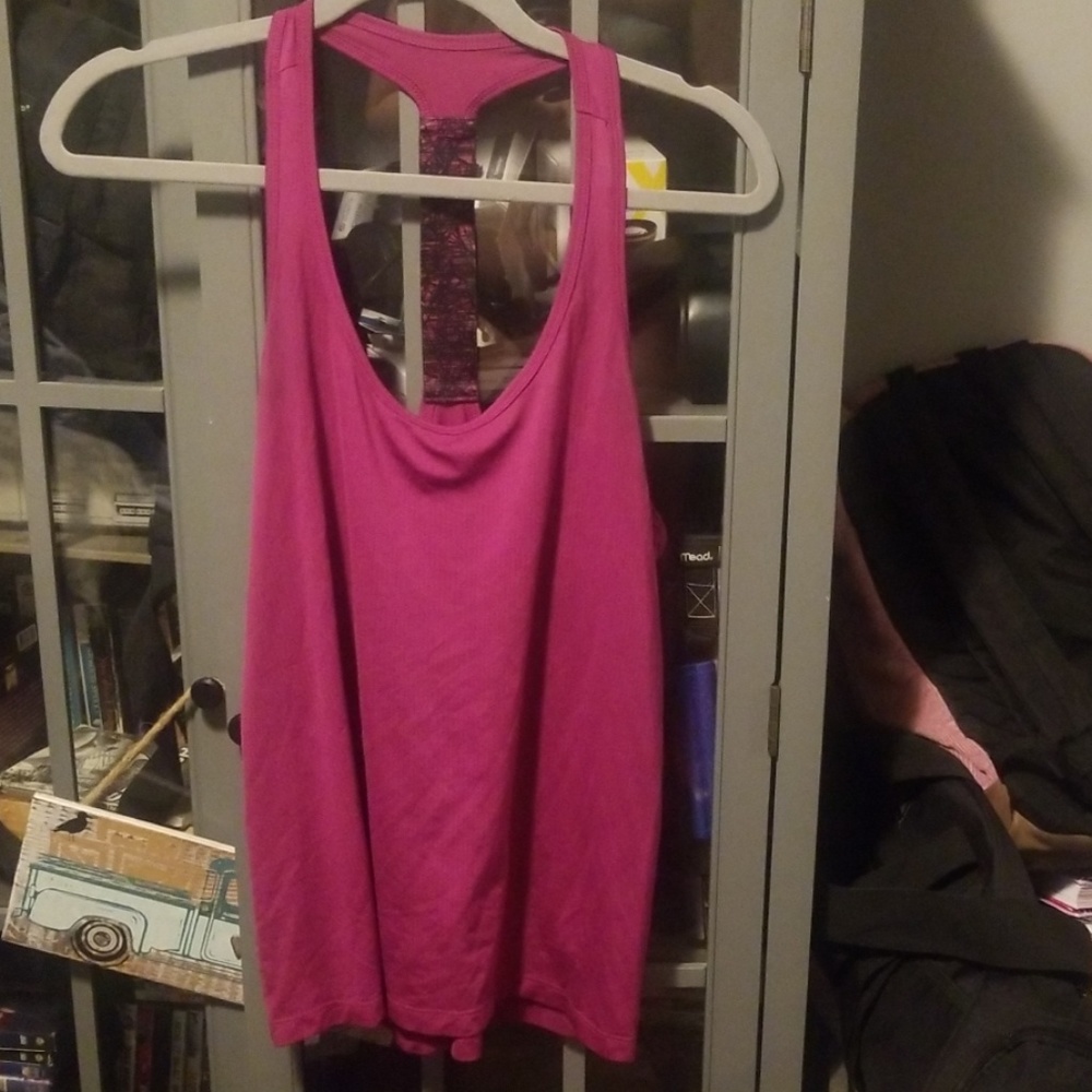 Large workout tank